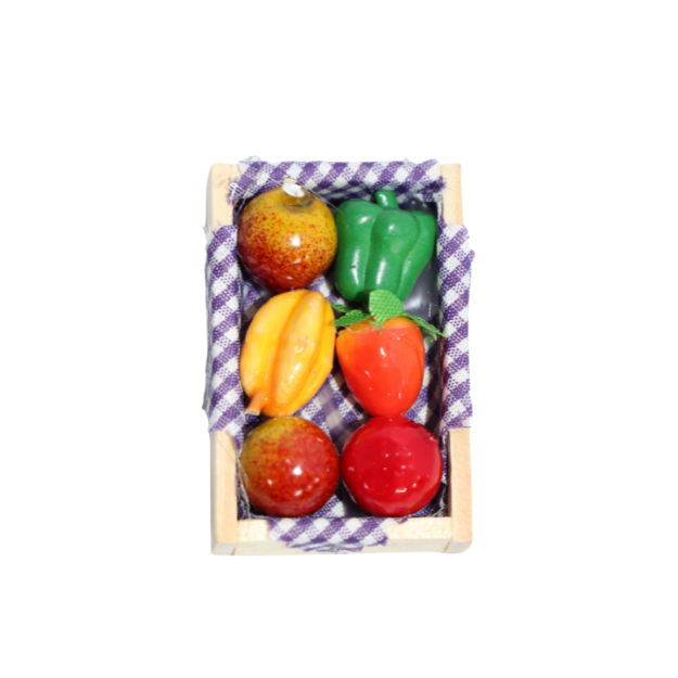 Magnet Fridge Fruit & Vegetables Basket side 1