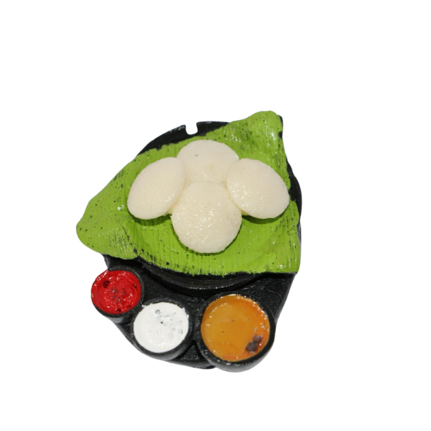 Sambhar Idli side 2 Fridge Magnet