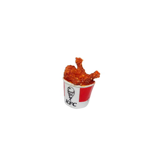 Chicken KFC Bucket side Fridge Magnet